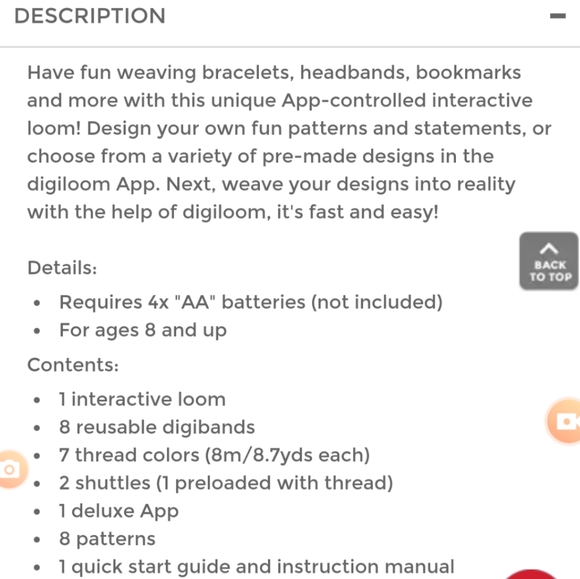 Digiloom electronic interactive loom - Picture 4 of 7
